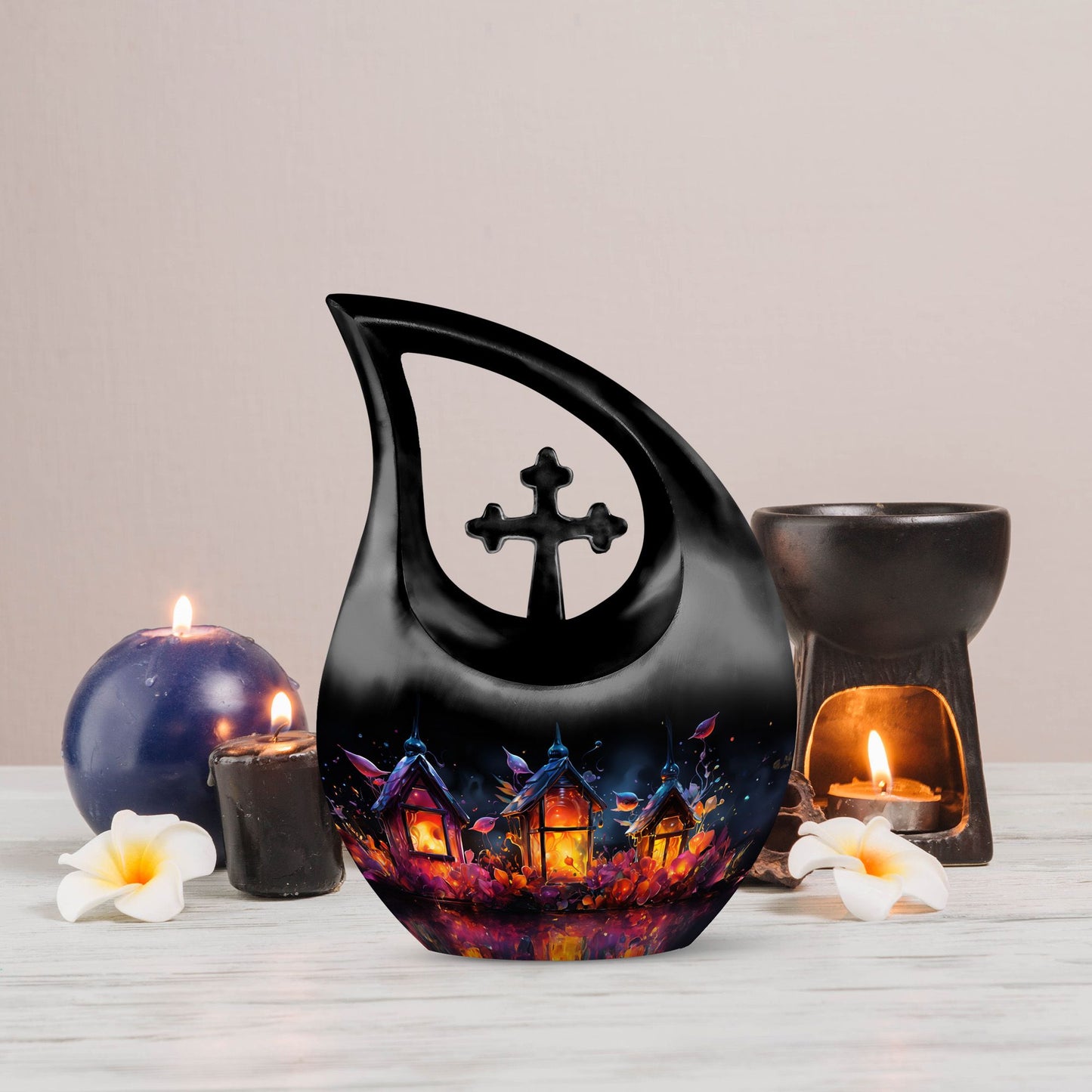 Luminescence Of The Memorial Urn for Ashes