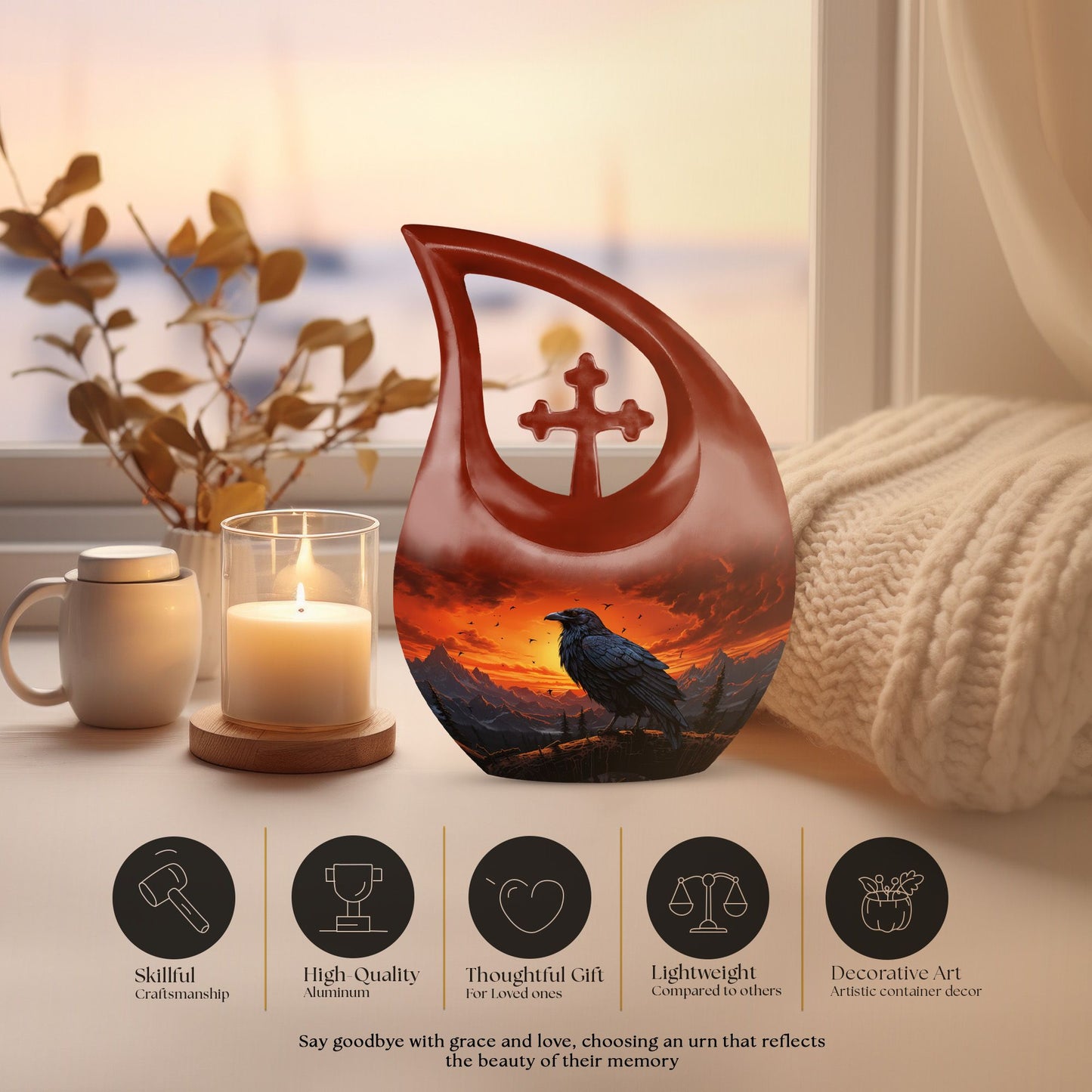 The Raven’s Dominion urn