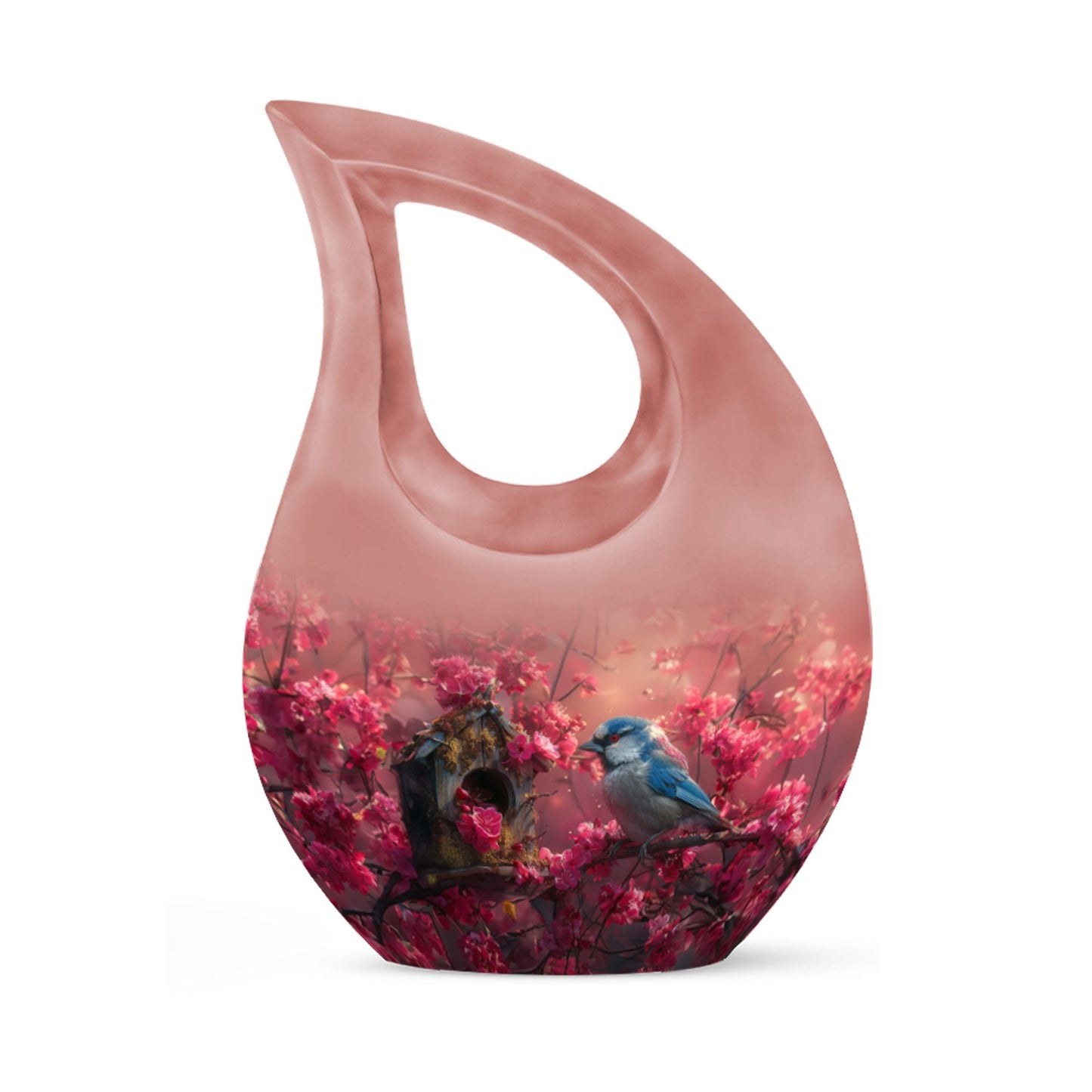 Bluebird's Abode Urn