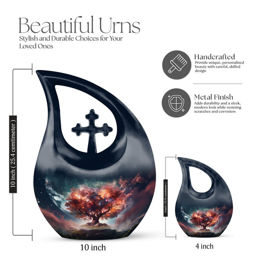 Nature's Celestial Symphony Urn