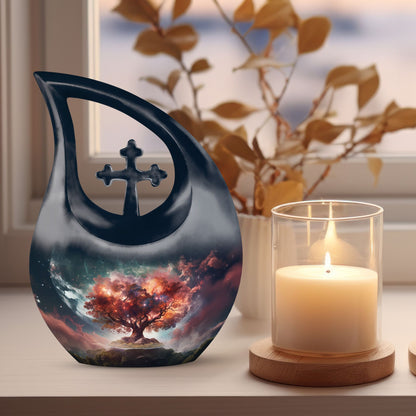 Nature's Celestial Symphony Urn