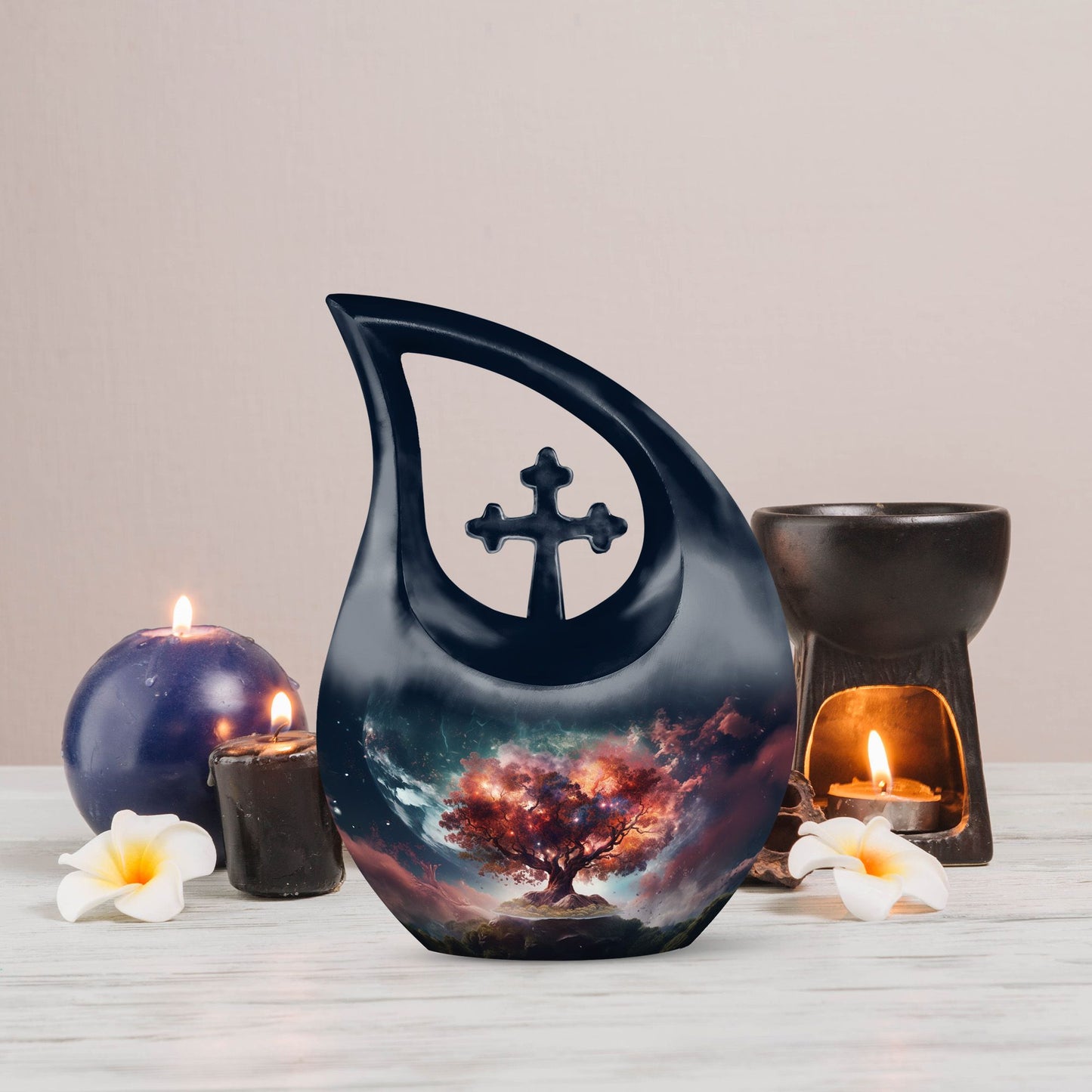 Nature's Celestial Symphony Urn