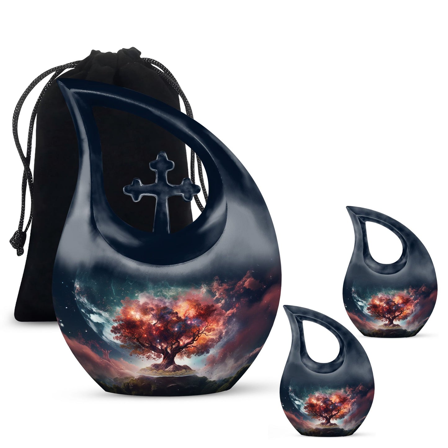 Nature's Celestial Symphony Urn