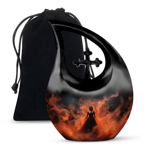 Fiery Grace Urn