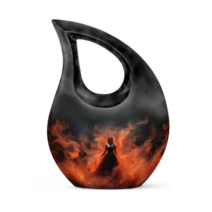 Fiery Grace Urn