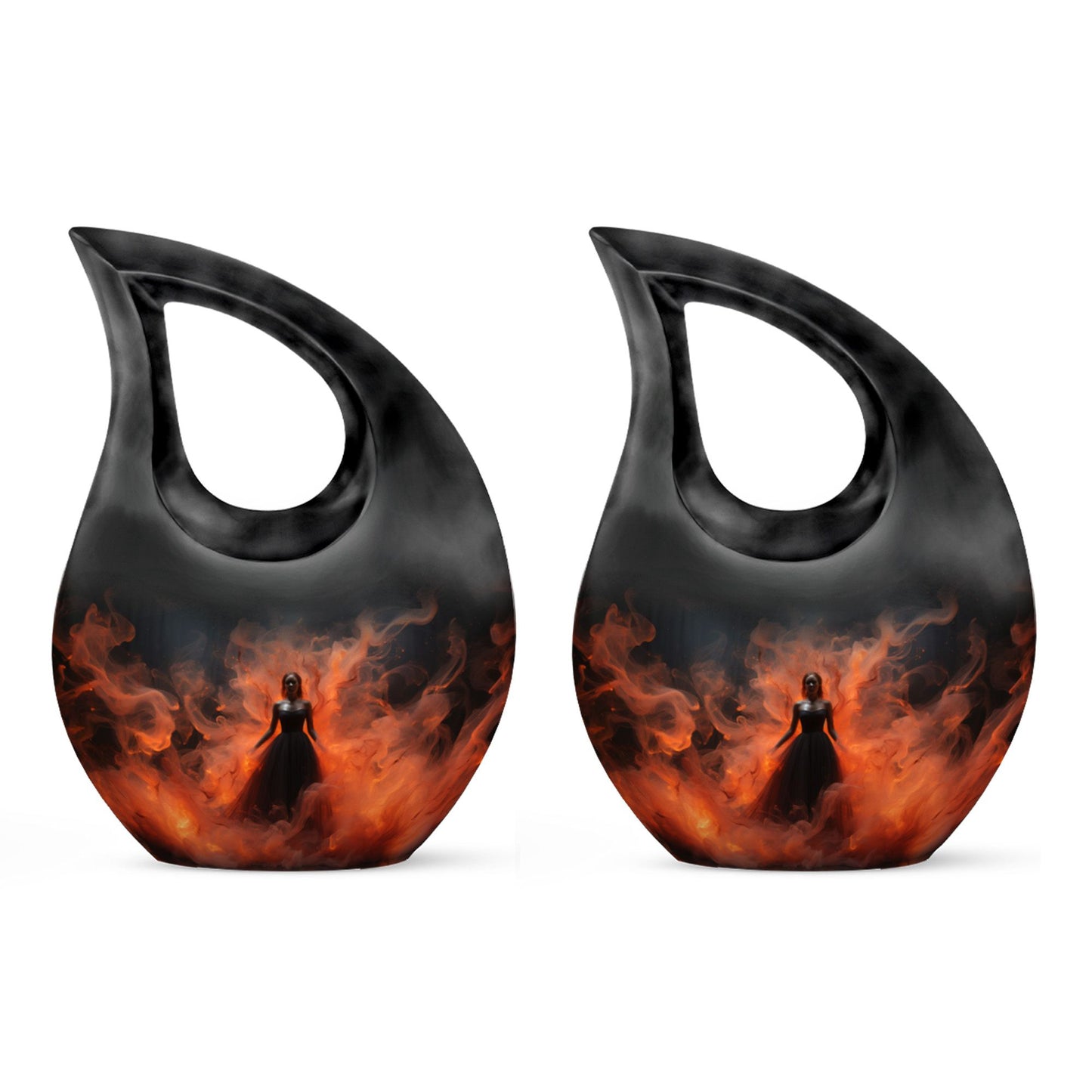 Fiery Grace Urn