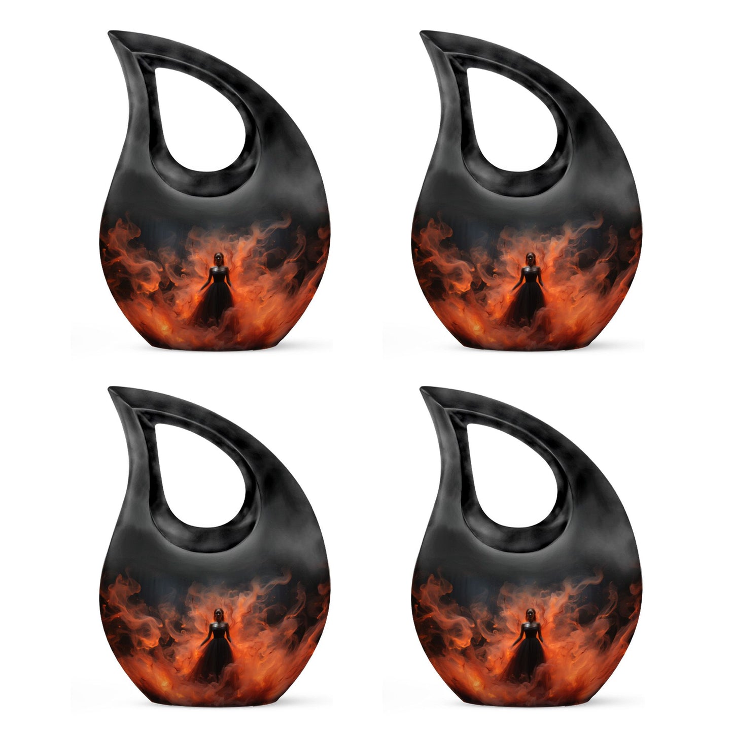 Fiery Grace Urn