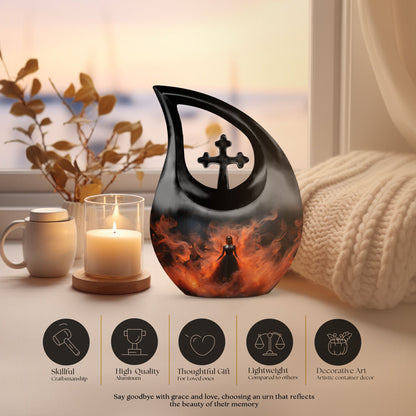 Fiery Grace Urn