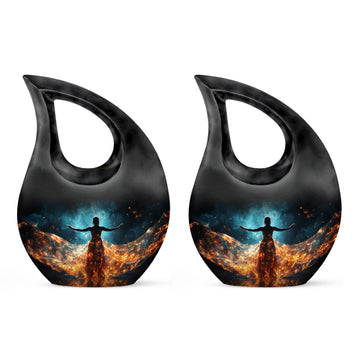 Small Urn Set of 2 -3