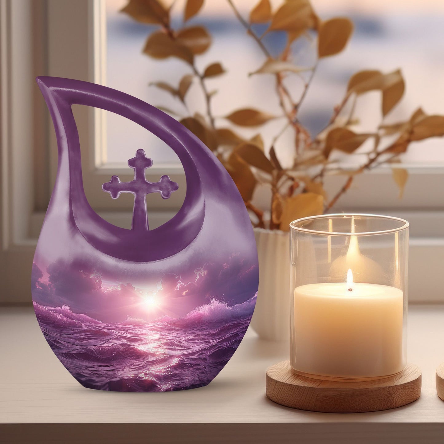 Radiant Dawn Over Urn