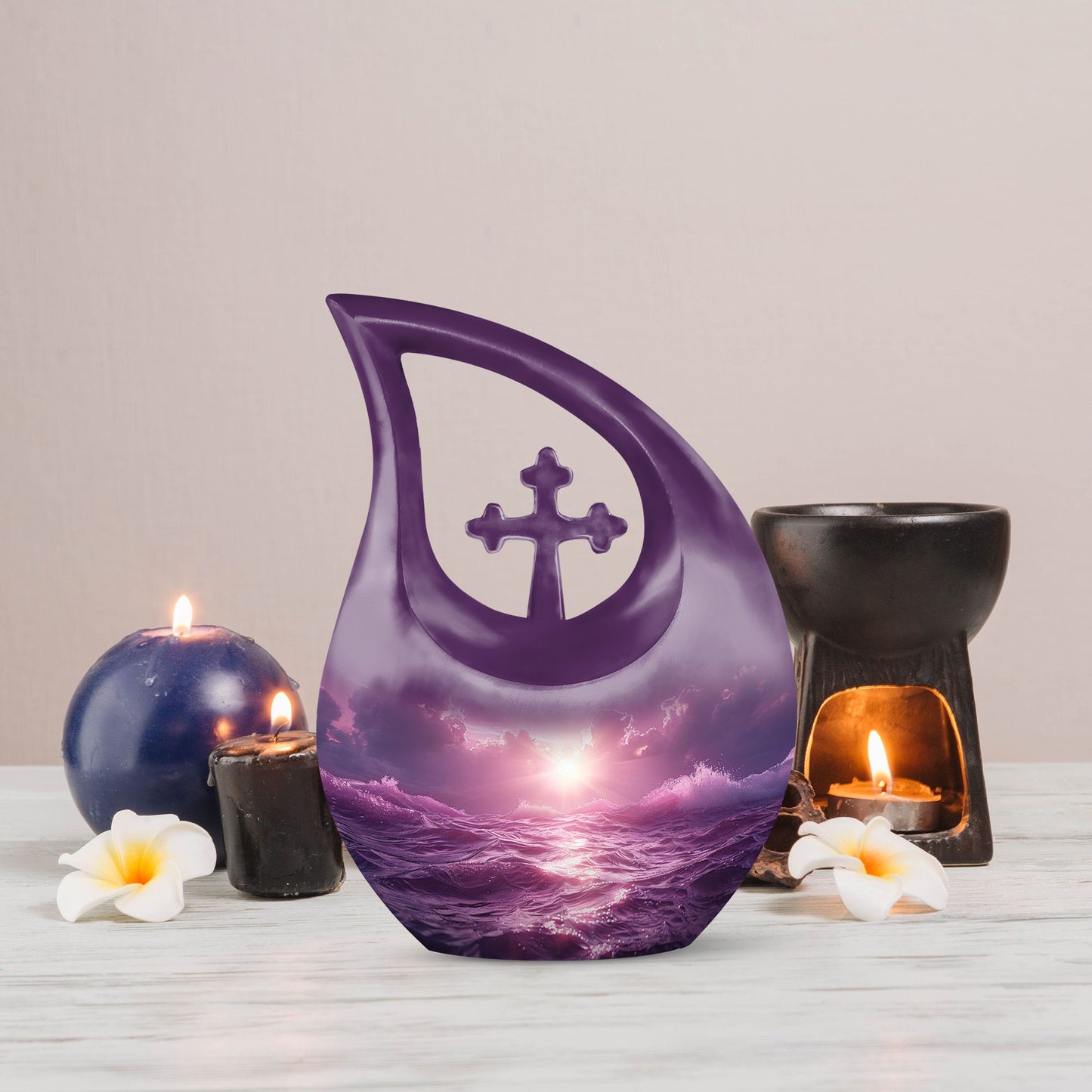 Radiant Dawn Over Urn