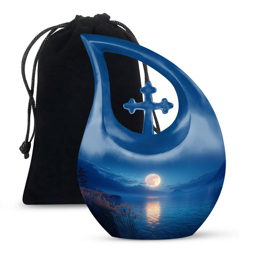 Tranquil Moonlight Serenade Urn