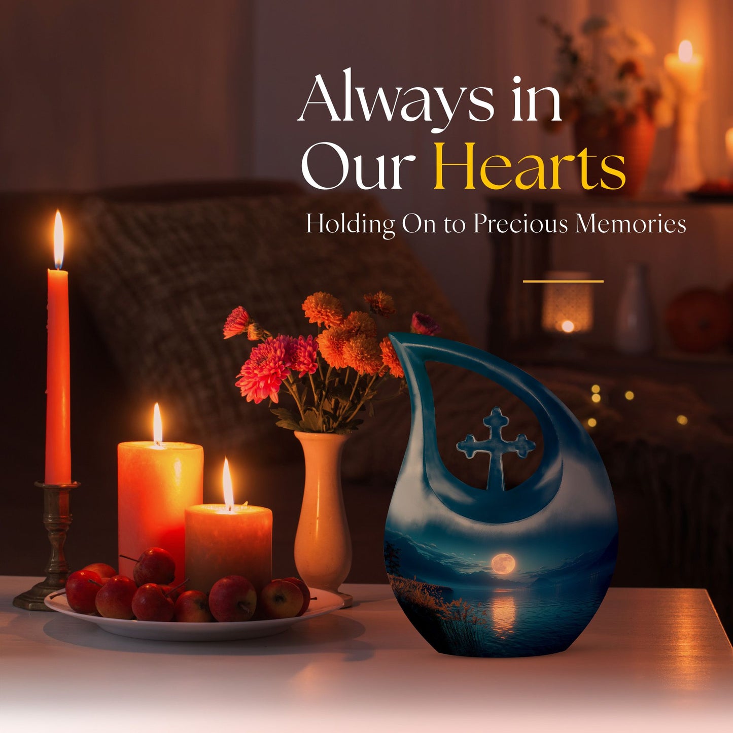 Tranquil Moonlight Serenade Urn