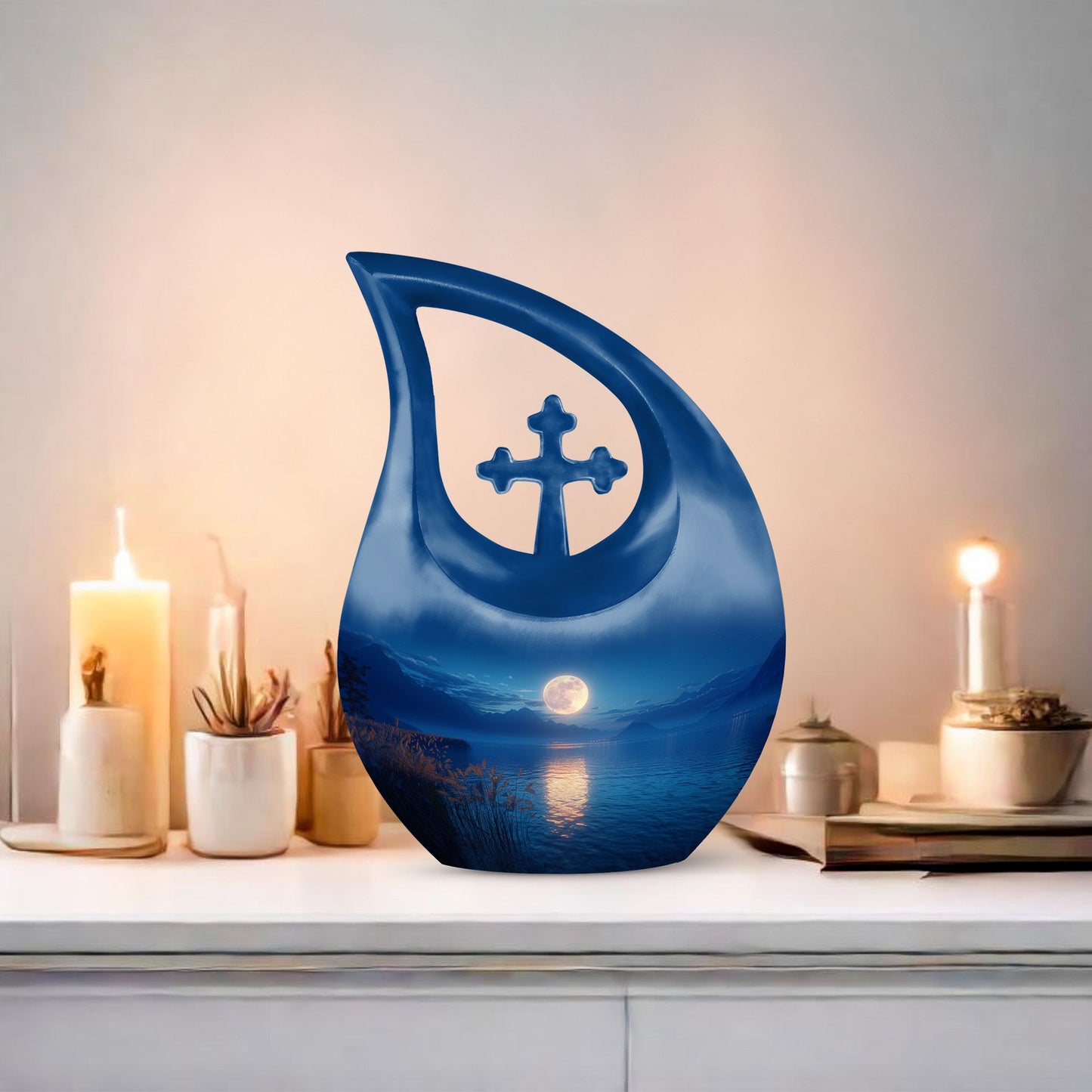 Tranquil Moonlight Serenade Urn