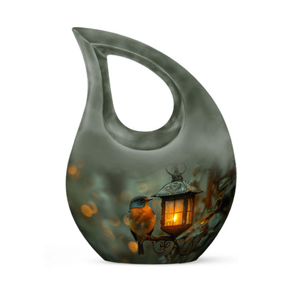10-inch Bird's Large Urn for ashes