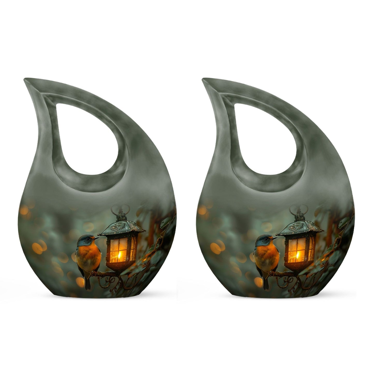 10-inch Bird's Large Urn for ashes