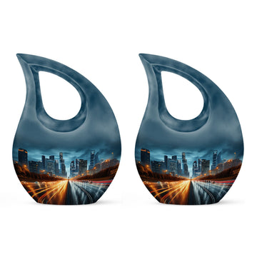 Small Urn Set of 2 -3