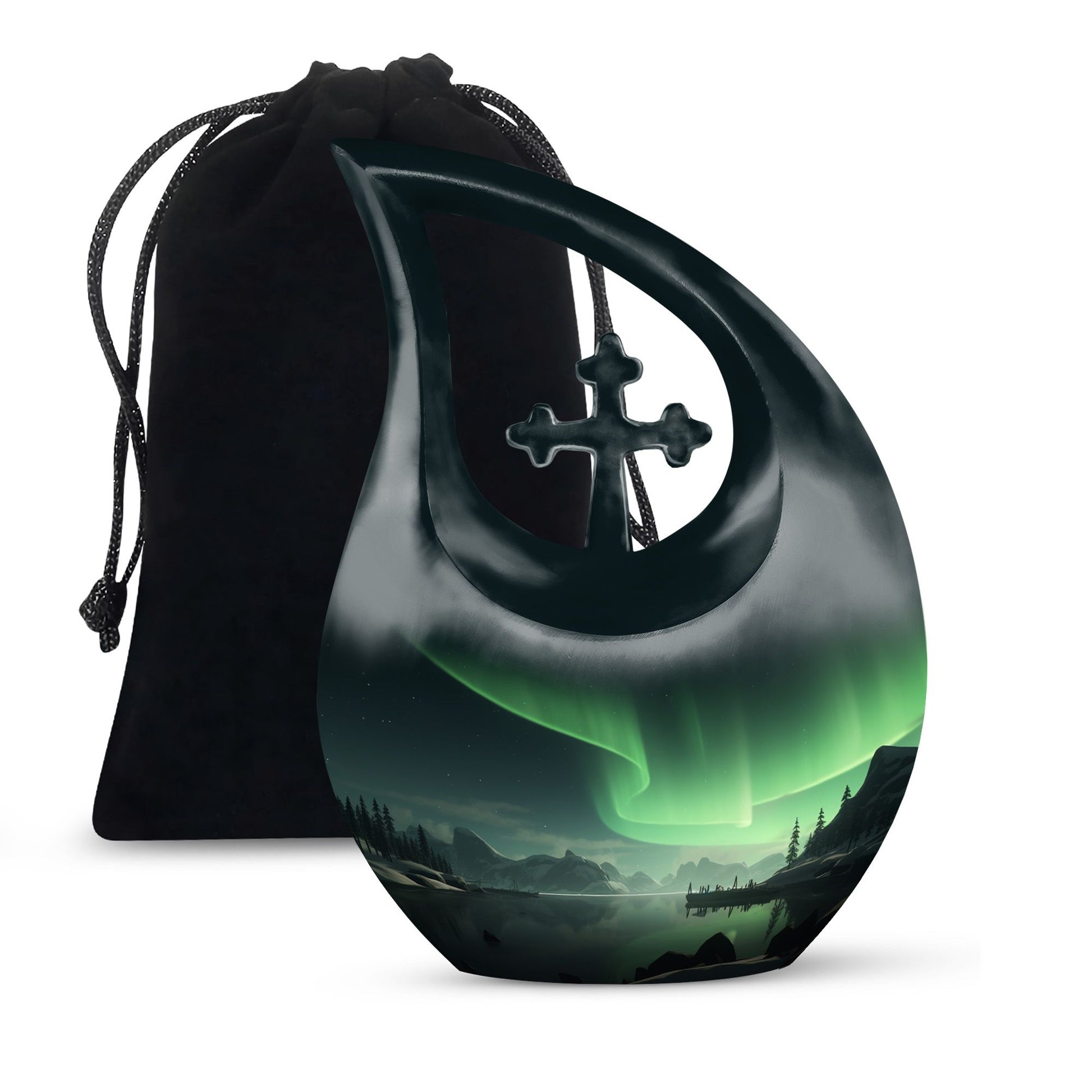 10-inch 'The Northern Lights' Urn 