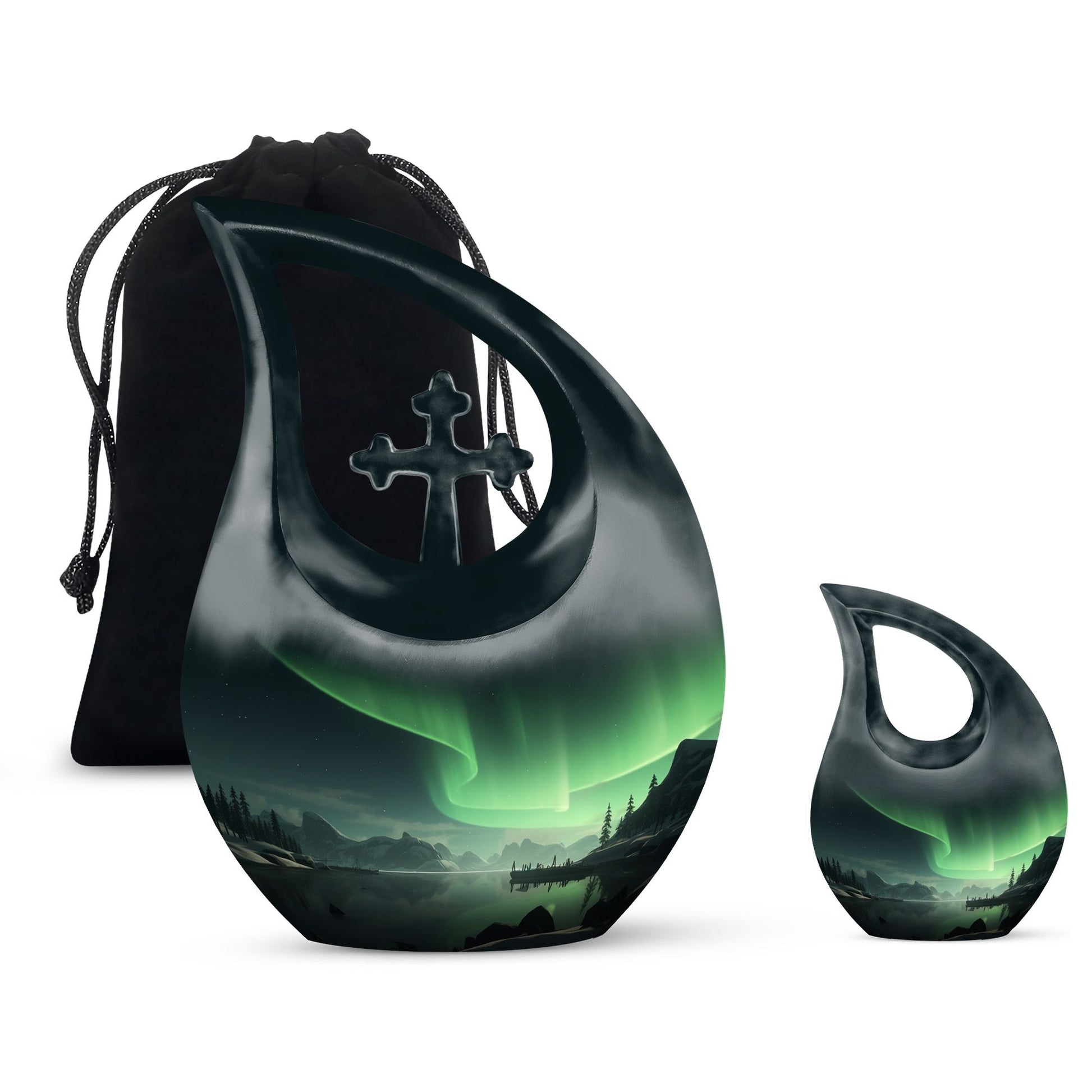 10-inch 'The Northern Lights' Urn 