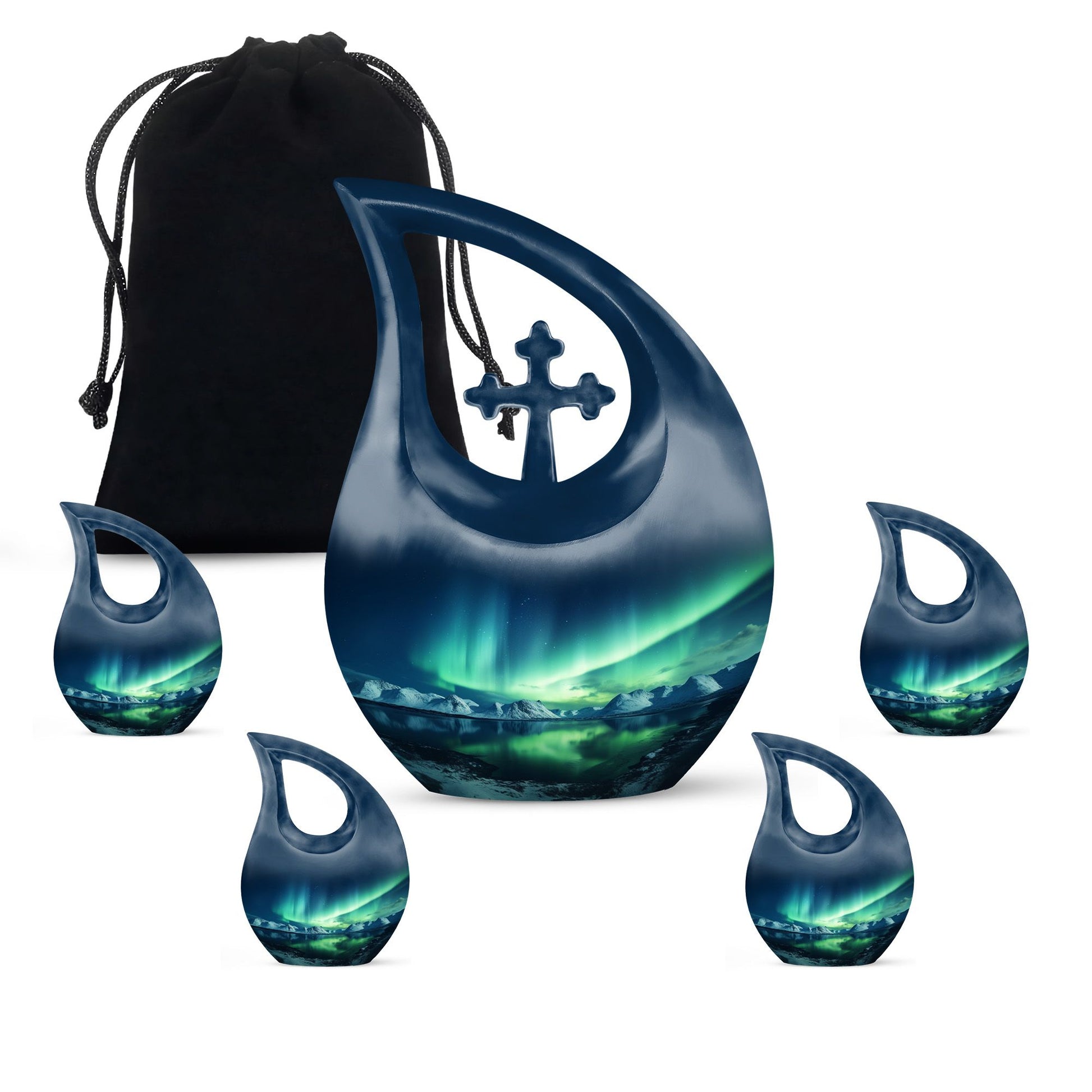 10-inch Celestial Dance Urn,