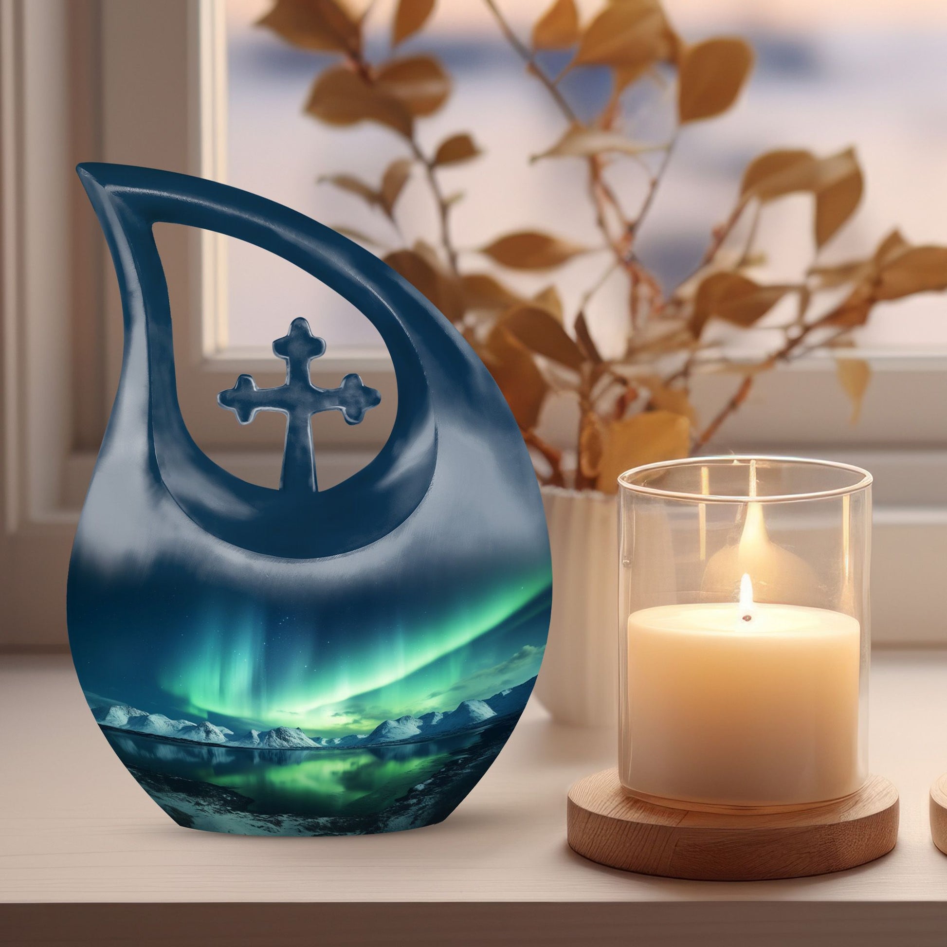 10-inch Celestial Dance Urn,