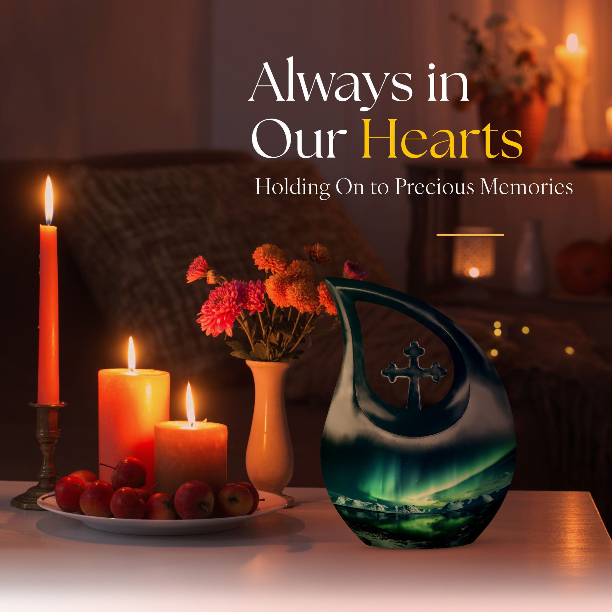 10-inch Celestial Dance Urn,