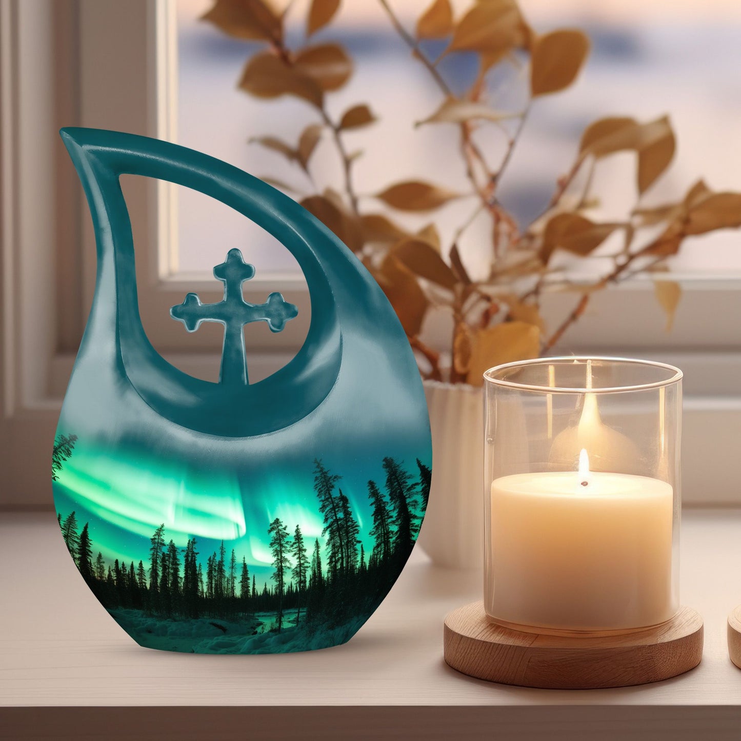 The Northern Lights Urn