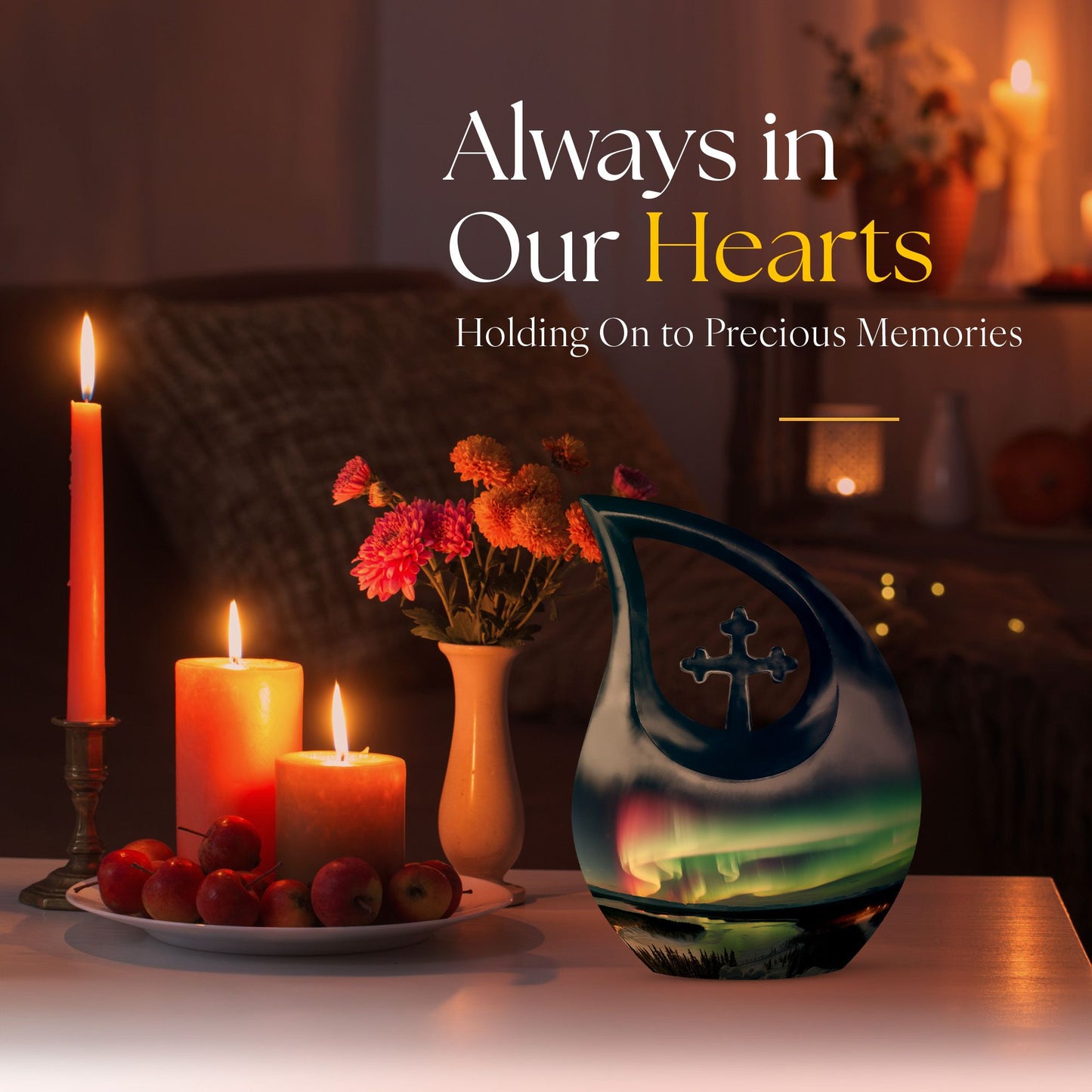 10 Inch Large 'A Magical Night Urn