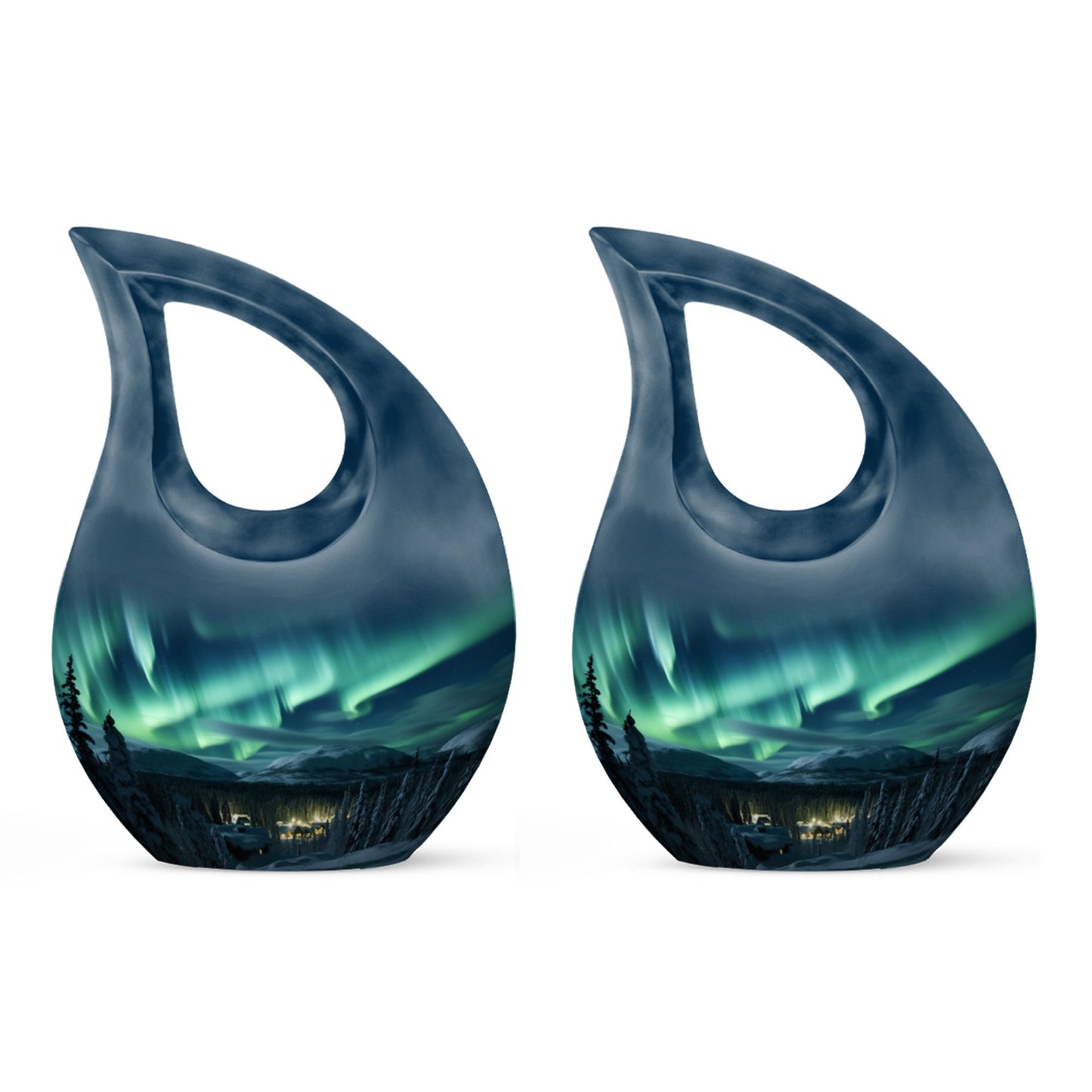 10-inch aluminium 'The Northern Sky's Urn' 