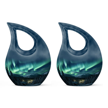 10-inch aluminium 'The Northern Sky's Urn' 