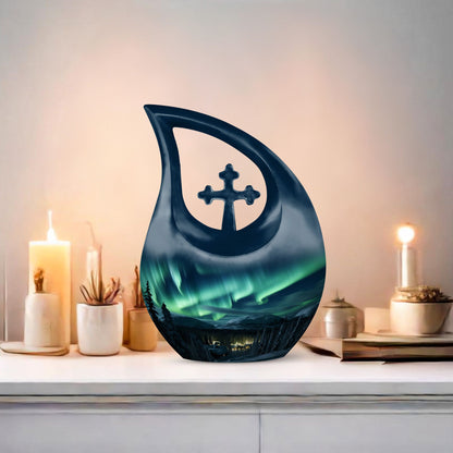 10-inch aluminium 'The Northern Sky's Urn' 