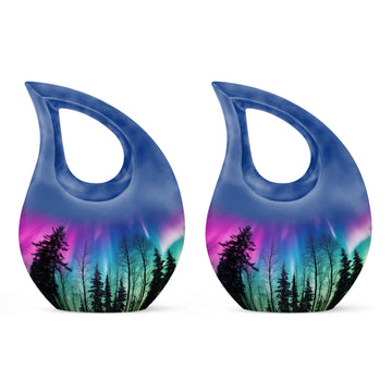 Small Urn Set of 2 -3