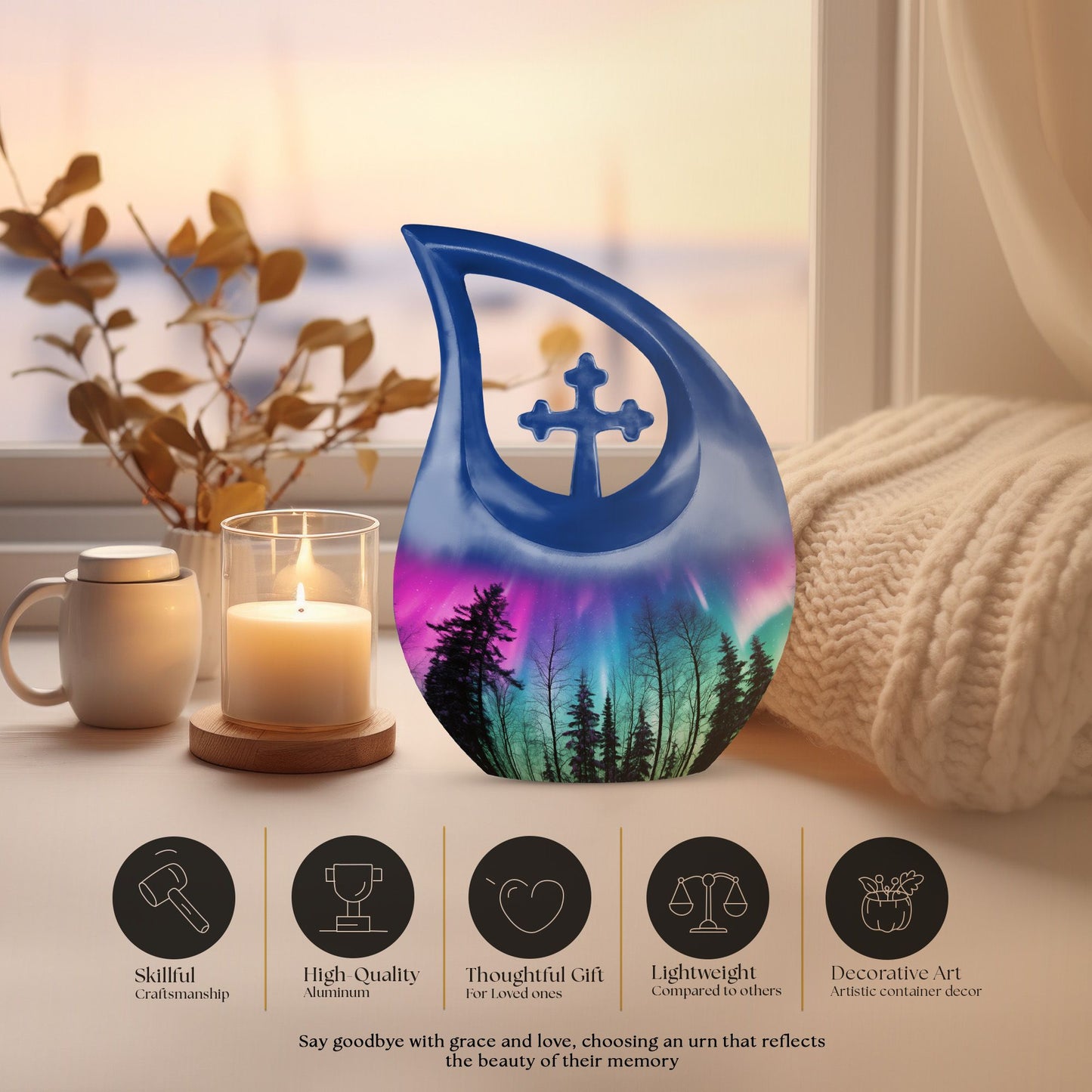 Commemorative Cremation Urn 