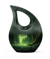 10-inch Emerald Glow Urn