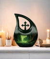 10-inch Emerald Glow Urn
