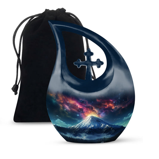 10-inch Starry Skies Over Urn 