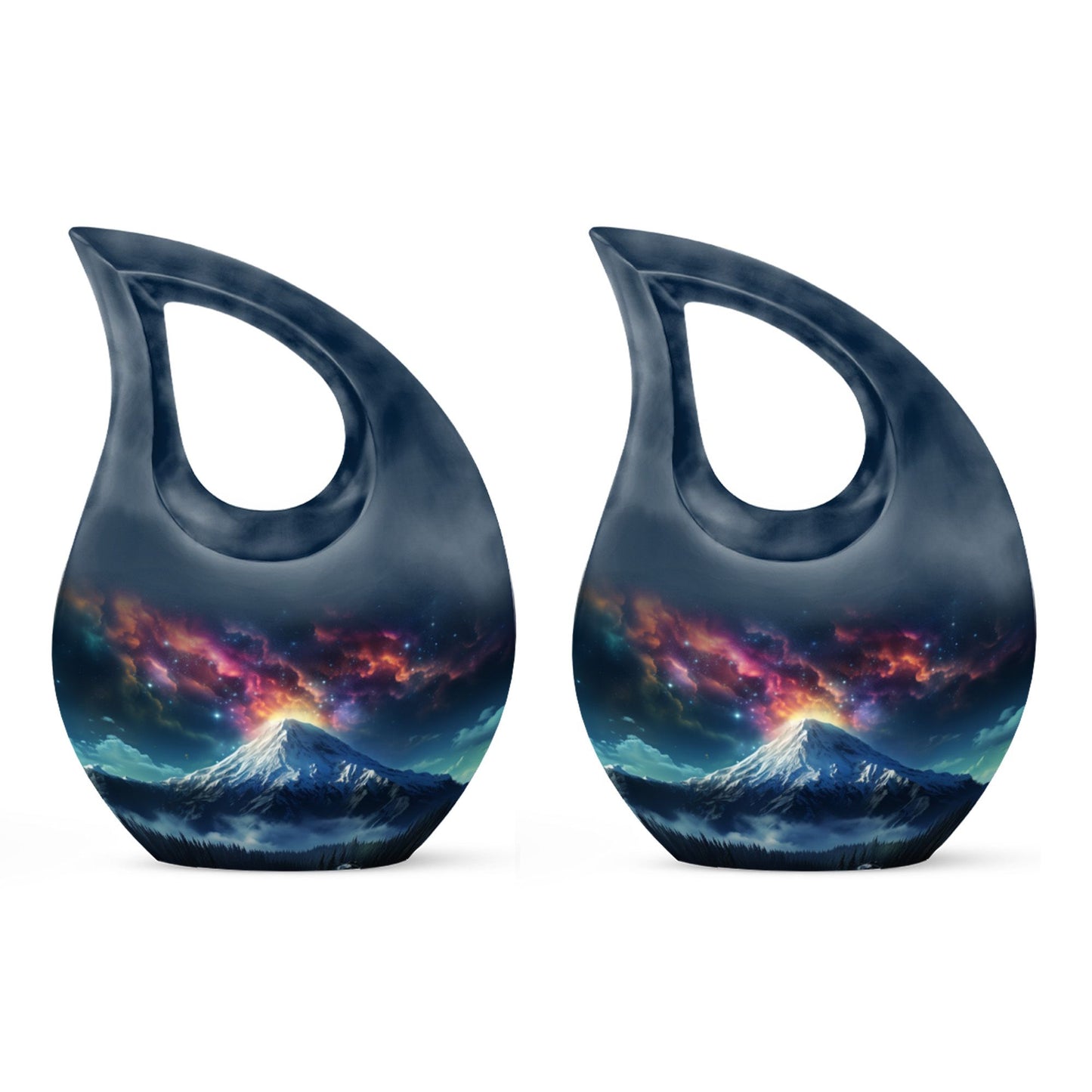 10-inch Starry Skies Over Urn 
