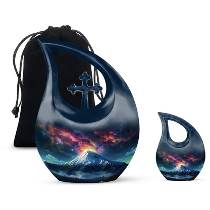 10-inch Starry Skies Over Urn 
