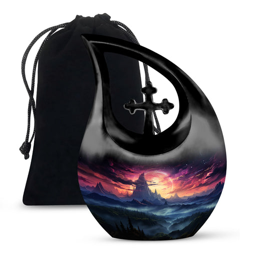 Elegantly crafted 10-inch Dreamscape Urn 