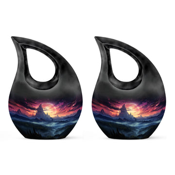 Small Urn Set of 2 -3