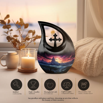 Elegantly crafted 10-inch Dreamscape Urn 