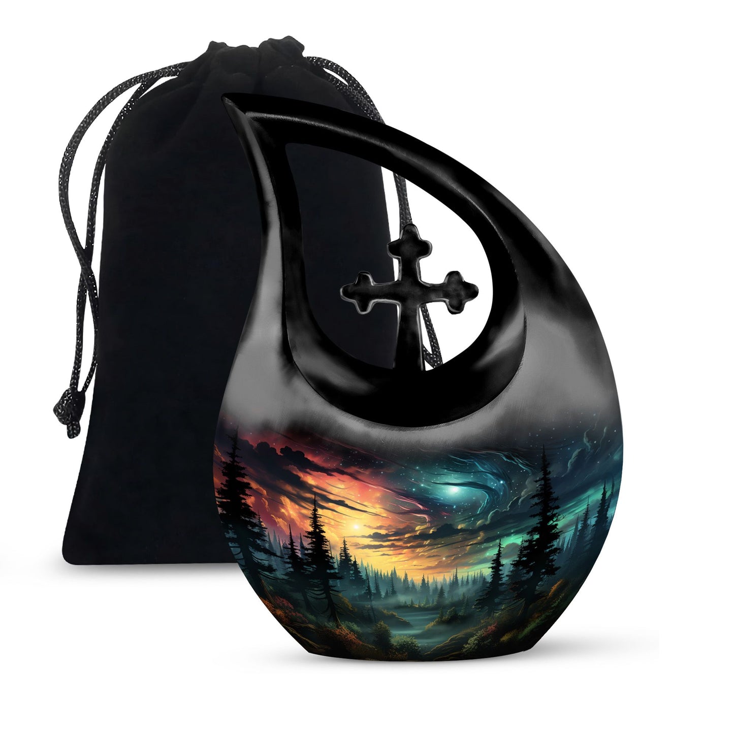 10 inch Twilight Whispers In Urn,