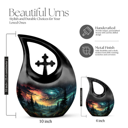 10 inch Twilight Whispers In Urn,