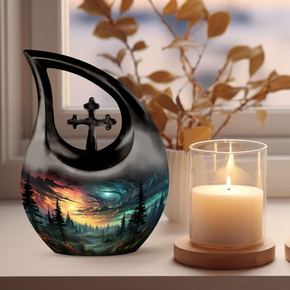 10 inch Twilight Whispers In Urn,