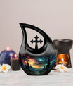 10 inch Twilight Whispers In Urn,