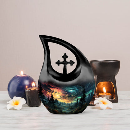 10 inch Twilight Whispers In Urn,