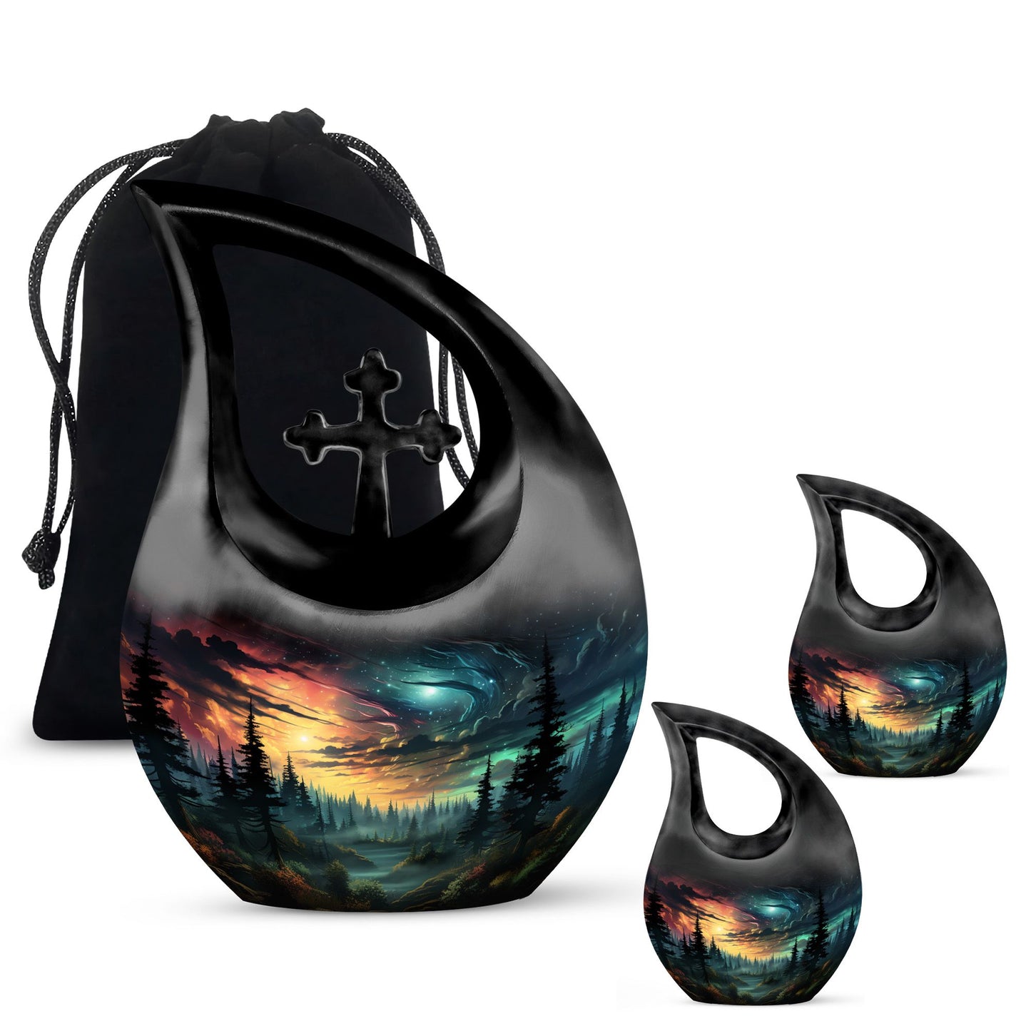 10 inch Twilight Whispers In Urn,