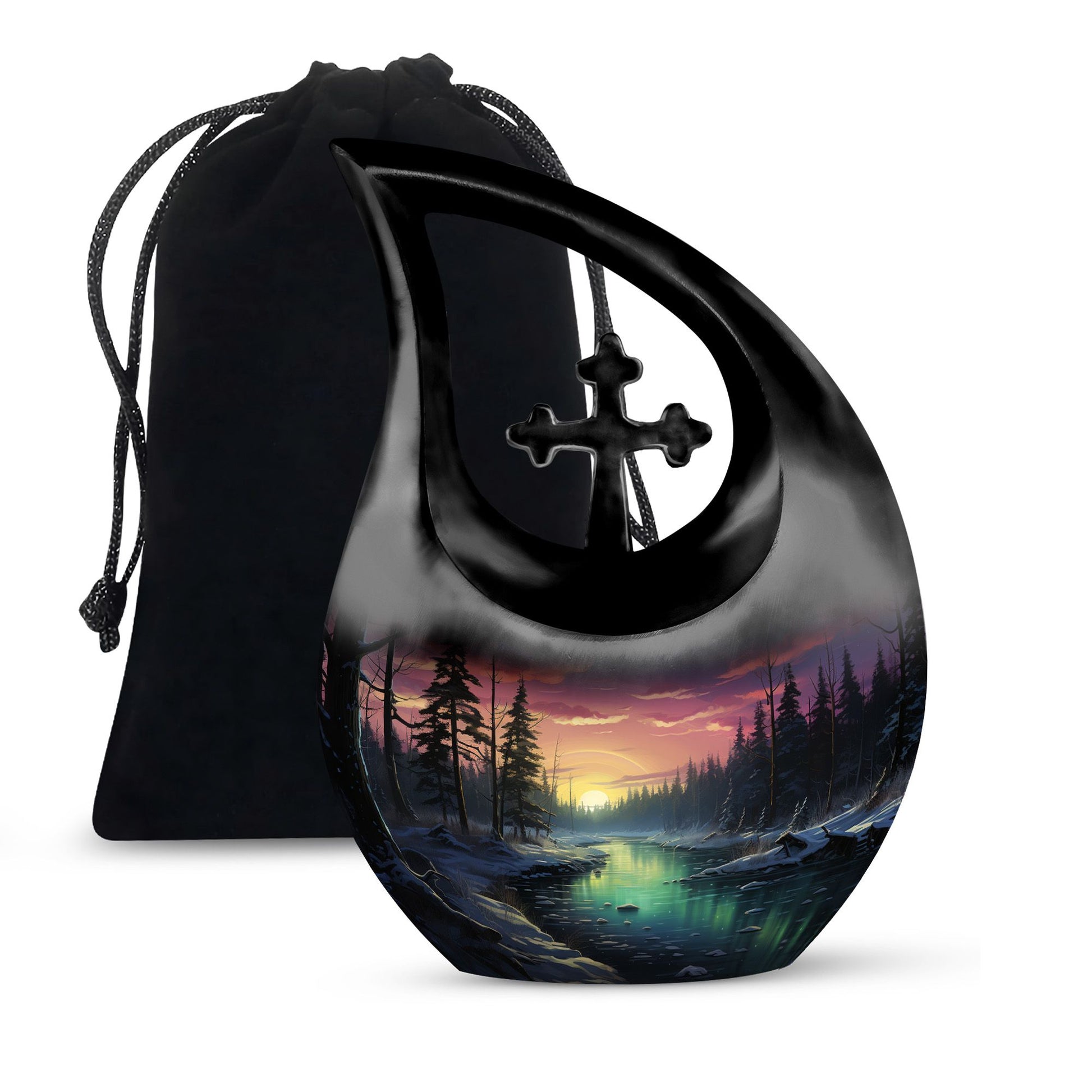 10-Inch Twilight Glow On Urn, 