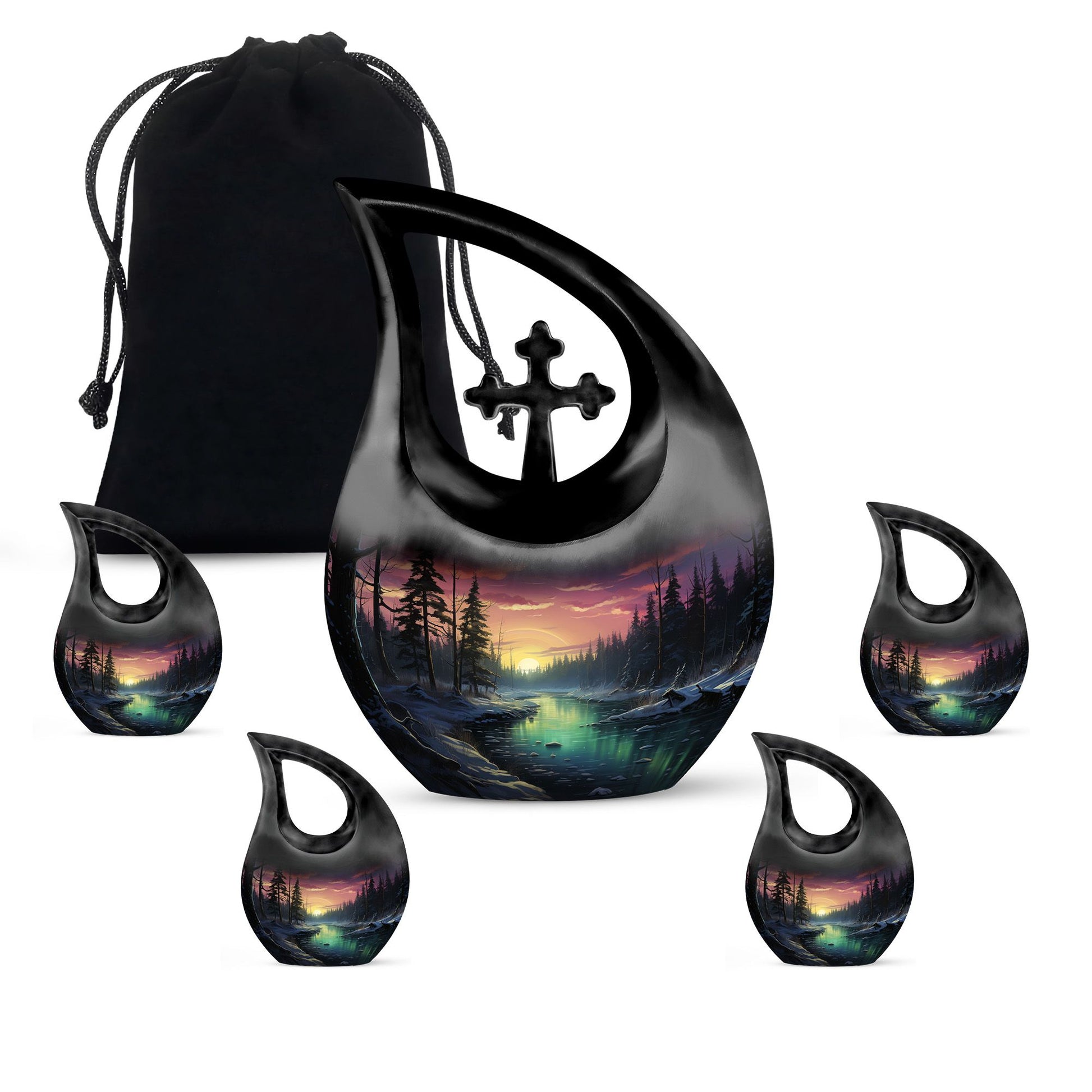 10-Inch Twilight Glow On Urn, 