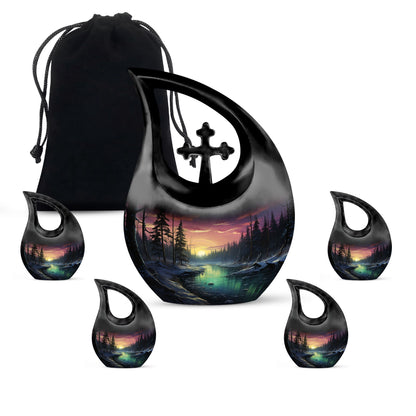 10-Inch Twilight Glow On Urn, 
